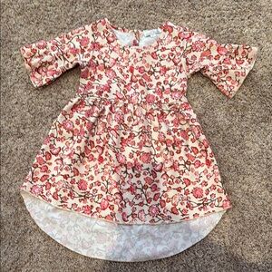 Bailey’s Blossoms 4T Floral Pink and Cream Dress